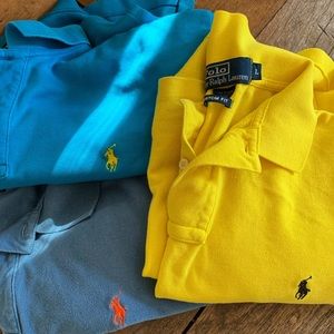 Set of 3 Ralph Lauren polos